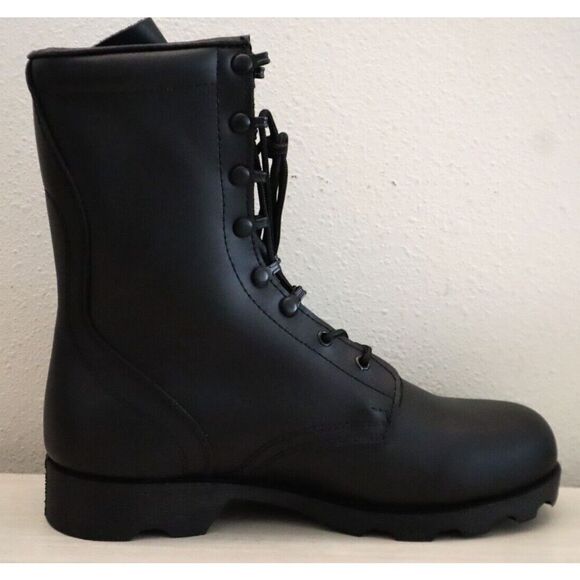 Rothco 5094 Men's Sz 12 Black Leather G.I. Type Speedlace 10" Combat Boots - Picture 6 of 9